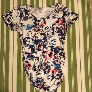 Full Moon Nuela Maternity One Pocket Knit Top